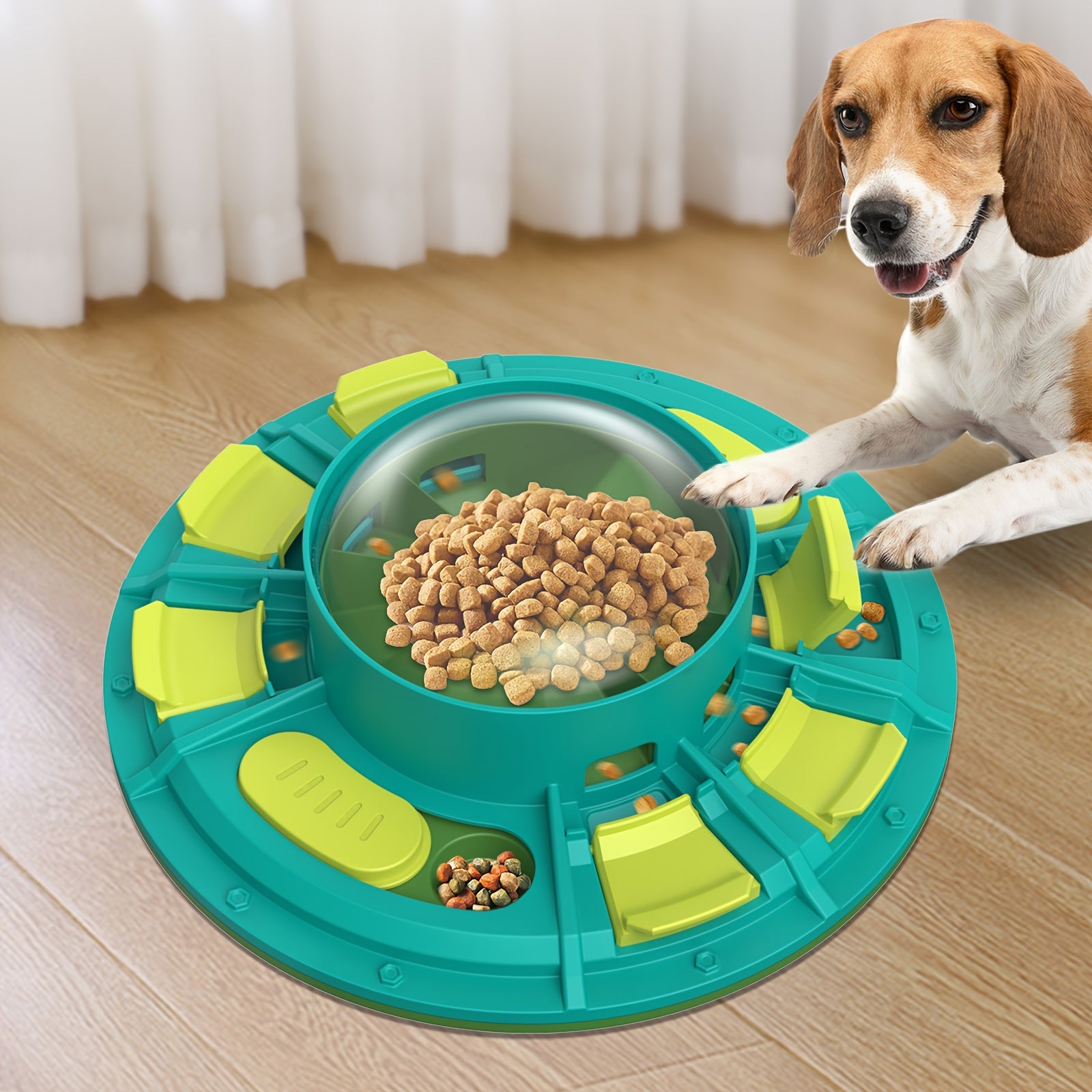 Interactive Dog Puzzle Toy For IQ Improvement And Slow Feeding Suitable For All Sizes Pets Nutritious Diet - Friendly Non - Electric Plastic Pets Game Pet Products - 0 - CJ