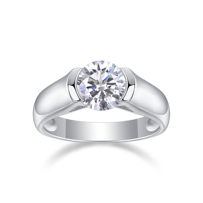 1The Love Of Your Life Diamond Ring, Wedding Ring, Luxury Fashion Set With Moissanite Silver Ring Prohibit Tk Sales - 5 - CJ