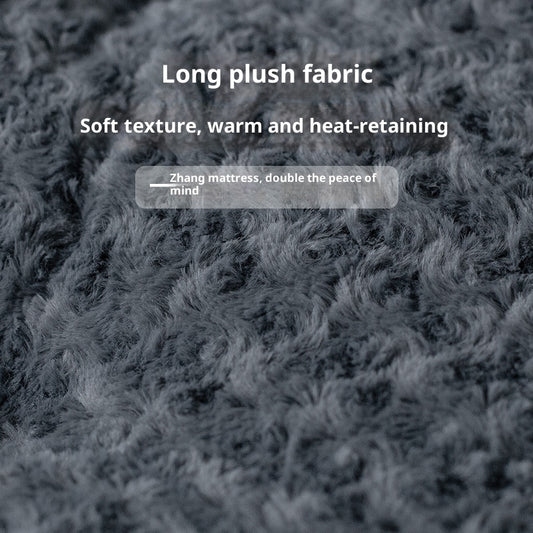 Embossed Velvet Thick Square Pet Mat - 0 - CJ