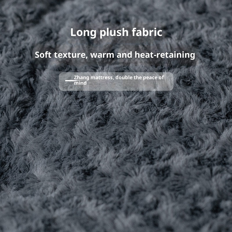 Embossed Velvet Thick Square Pet Mat - 0 - CJ