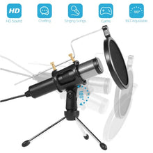 Professional Condenser Microphone With 180 Degree Tripod Popular Filter - 5 - CJ