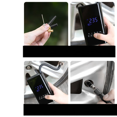 Car Mini Portable Electric Smart Wireless Digital Inflator - 0 - CJ