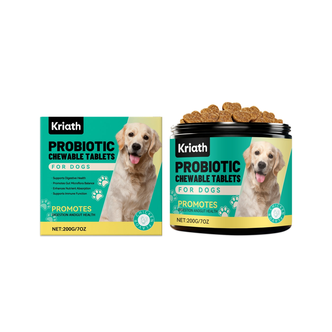 Canine Probiotics Digestive Healthy Soft Granules - 0 - CJ