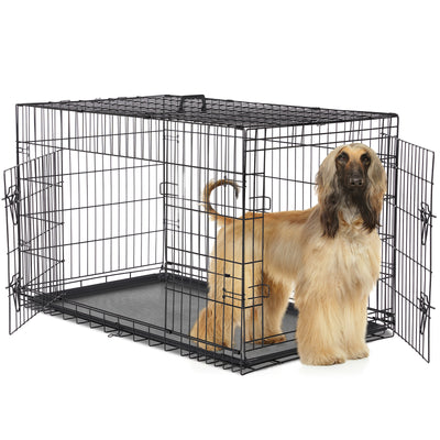 A Dog Cage With Two Doors - 5 - CJ