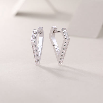1Coronation - Fashionable And Luxurious Diamond Jewelry Set With Moissanite S925 Sterling Silver And Platinum - plated Stud Earrings Prohibit TikTok sales - 5 - cjdropshipping