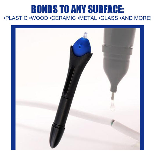 Jueyu UV Light Curing Glue Pen 5 Seconds Quick Drying High And Low Temperature Resistant Plastic Ceramic Cable Repair Glue - 5 - CJ