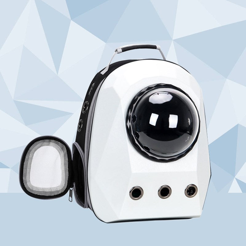 Cat Carrier Bags Breathable Pet Carriers Dog Cat Backpack Travel Space Capsule Cage Pet Transport Bag Carrying Portable Outdoor - 0 - CJ