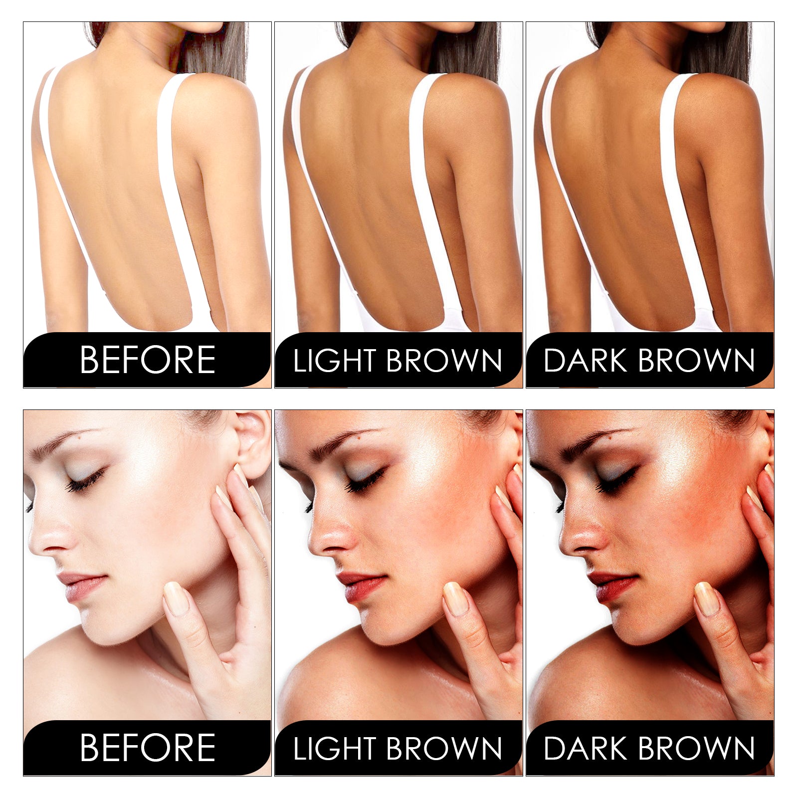 EELHOE Tropical Self-Tanning Body Cream, Natural Wheatskin Moisturizing And Moisturizing Cream For Tanning And Tanning