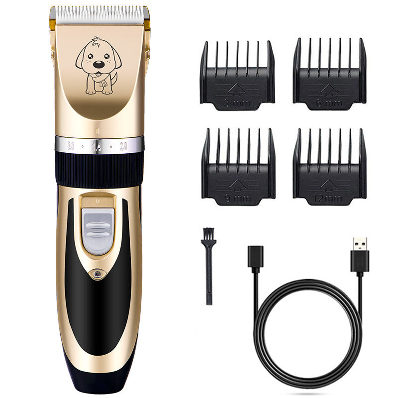 Rechargeable Cat Hair Clipper Pet Electrical Hair Cutter Lady Shaver - 0 - CJ - A88 gold standard - USB - CJGY205551240NM