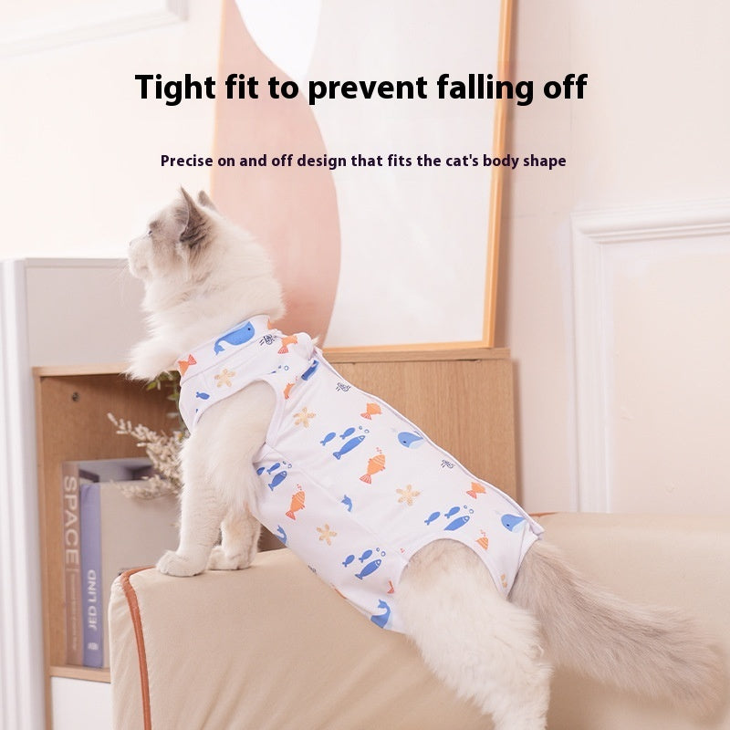 Cat Sterilization Clothing Post - operation Printing Series Four Seasons - 0 - CJ