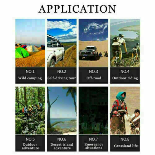 220W Inverter100W Solar Panel Kit USB Battery Charger Convert AC,DC Outdoor USA