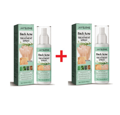 Jaysuing Back Acne Repair Spray, Repair Body Acne Fade Acne Mark Skin Care Spray - 5 - CJ
