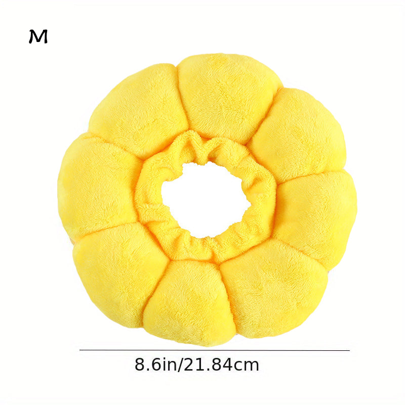 Cat Small Dog Recovery Collar, Cute Sunflower Neck Cone After Surgery, Adjustable Pet E Collar, Wound Healing Protective Cone Surgery Recovery Elizabethan Collars For Small Pets - 5 - CJ