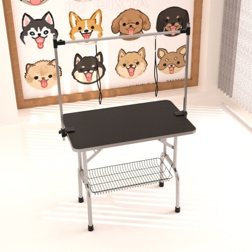 Large Pet Dog And Cat Grooming Table With Adjustable Arms And Clips Large Heavy Animal Grooming Table, 42 Inches - 5 - CJ