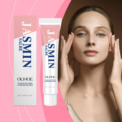 OUHOE Jasmine Eye Cream, Moisturizes And Sooth The Eye Skin Hydrating And Moisturizing Daily Massage With Eye Cream - 5 - CJ