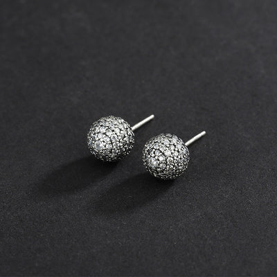 925 Star Tremella Stud Women's Small Design - 4 - CJ