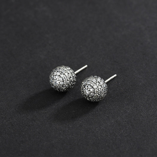 925 Star Tremella Stud Women's Small Design - 4 - CJ