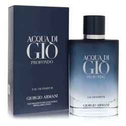 Acqua Di Gio Profondo Eau De Parfum Spray Refillable By Giorgio Armani - Eau De Parfum Spray Refillable - Giorgio Armani