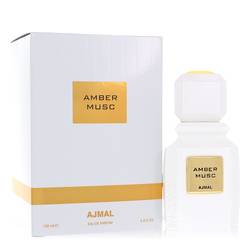 Ajmal Amber Musc 3.4 oz Eau De Parfum Spray (Unisex) by Ajmal