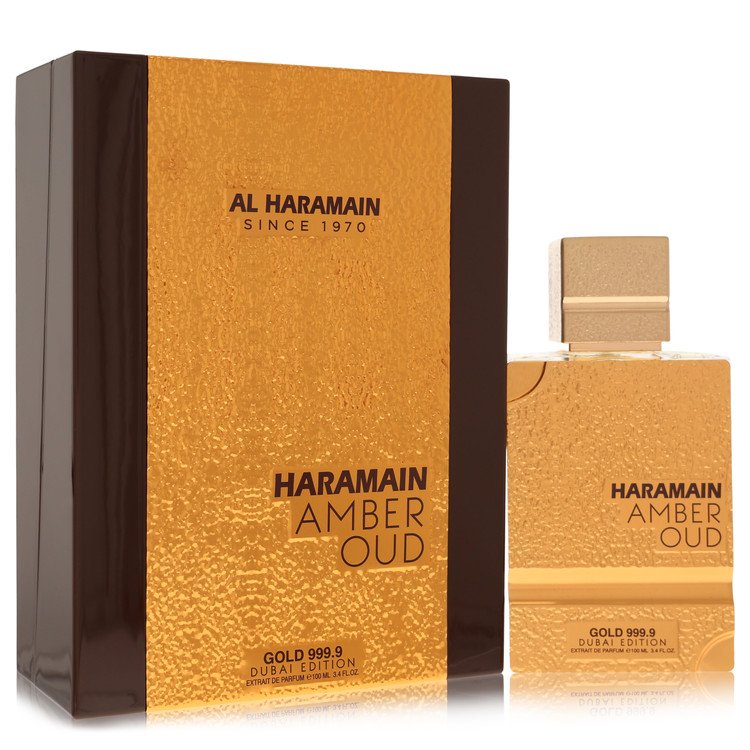 Al Haramain Amber Oud Gold 999.9 Dubai Edition Extrait De Parfum Spray By Al Haramain by Al Haramain