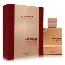 Al Haramain Amber Oud Ruby 4 oz Eau De Parfum Spray (Unisex) by Al Haramain