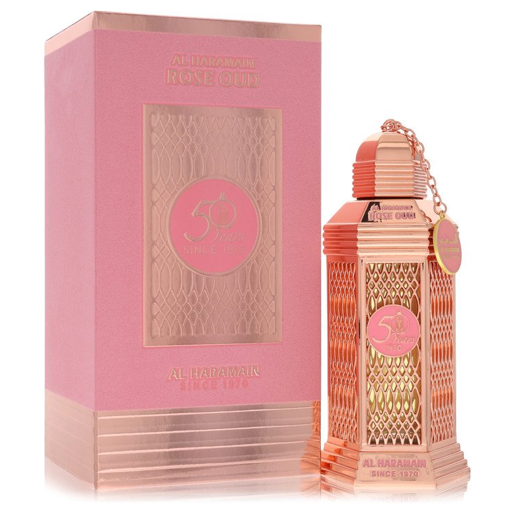 Al Haramain Rose Oud Eau De Parfum Spray By Al Haramain by Al Haramain