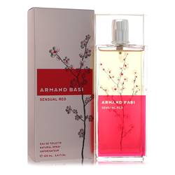 Armand Basi Sensual Red Eau De Toilette Spray By Armand Basi by Armand Basi fragrance bottle