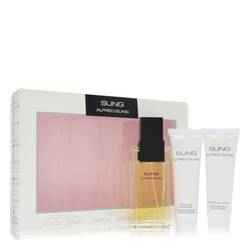 Alfred Sung Gift Set By Alfred Sung - Gift Set - 3.4 oz Eau De Toilette Spray + 2.5 oz Body Lotion + 2.5 oz Shower Gel - Alfred Sung