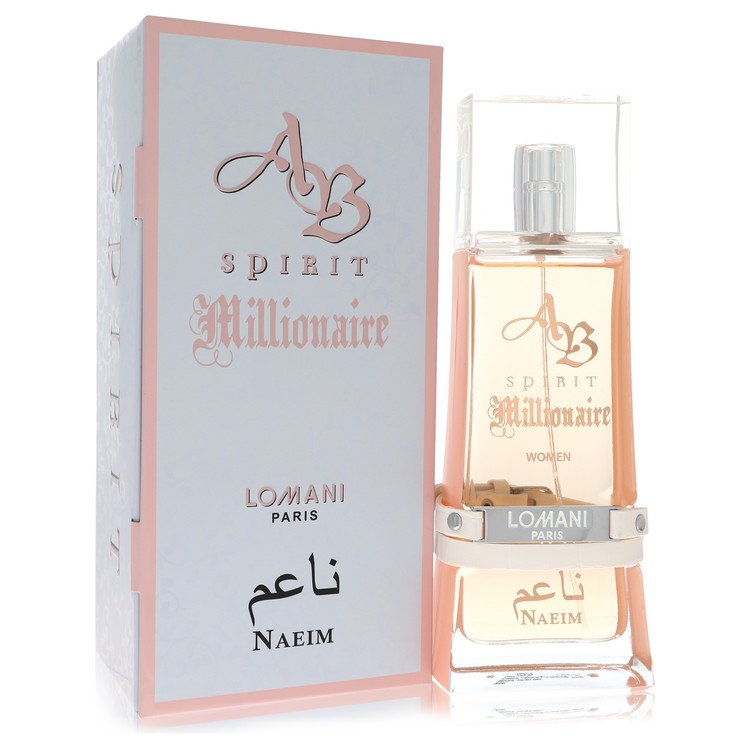 Ab Spirit Millionaire Naeim by Lomani Eau De Parfum Spray 3.3 oz