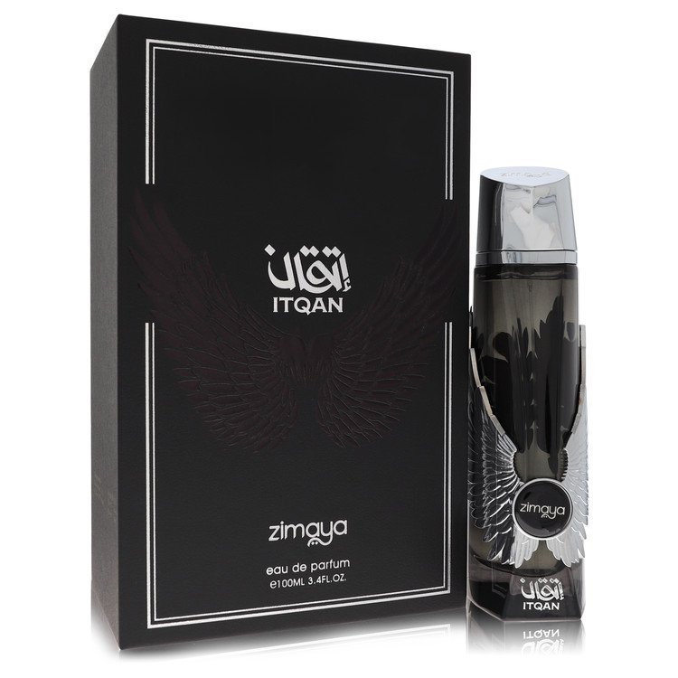 Afnan Zimaya Itqan Noir by Afnan Eau De Parfum Spray (Unisex) 3.4 oz