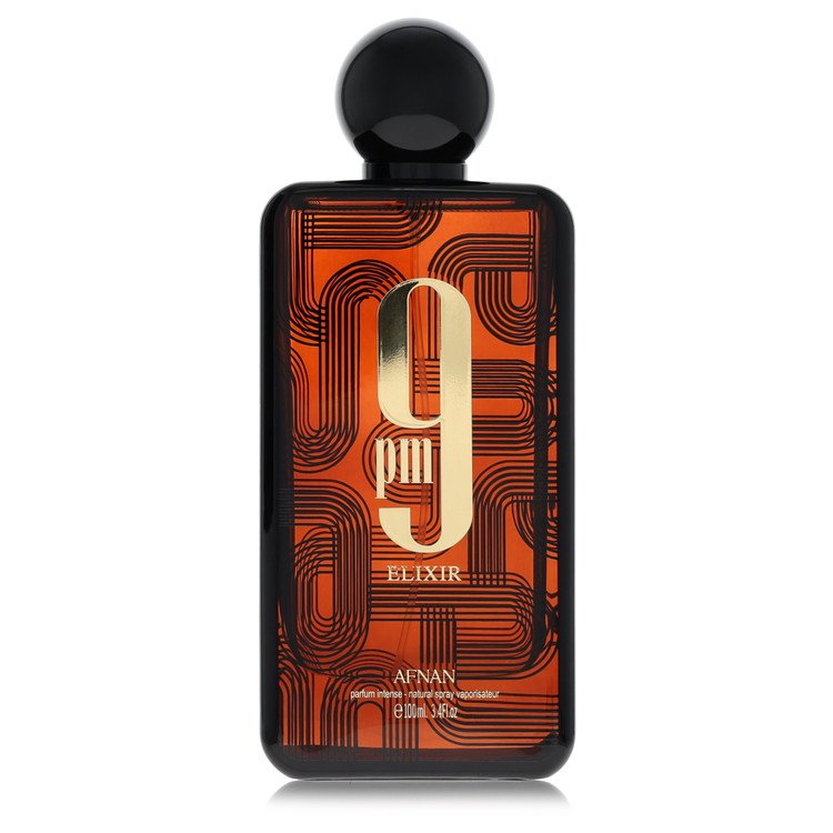 Afnan 9Pm Elixir Intense by Afnan Parfum Intense Spray (Unisex Tester) 3.4 oz