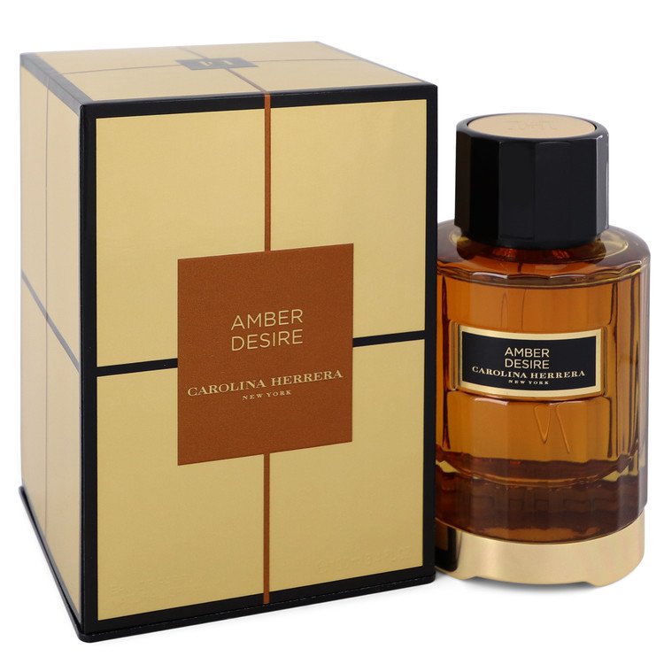 Amber Desire by Carolina Herrera Eau De Parfum Spray (Unisex) 3.4 oz
