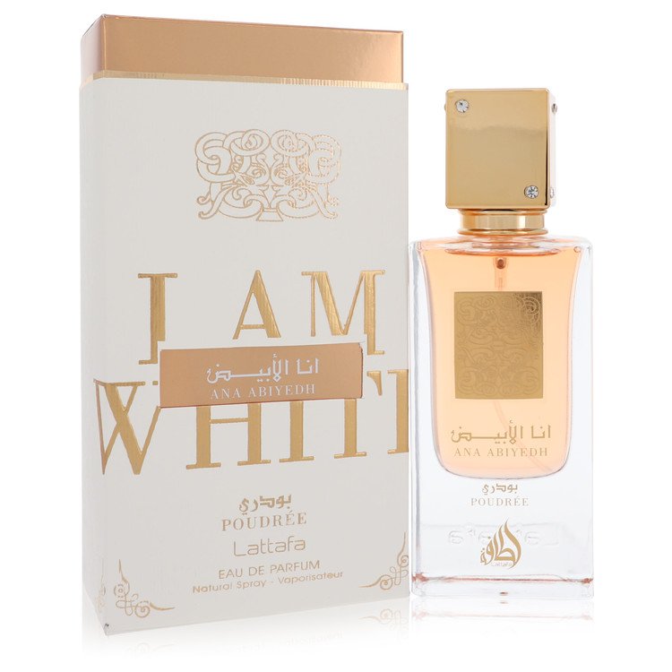 Ana Abiyedh I am White Poudree by Lattafaa Eau De Parfum Spray (Unisex) 2 oz
