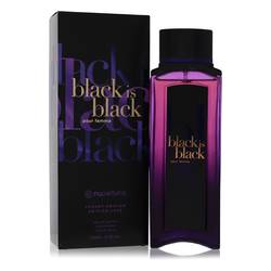 Black Is Black Eau De Parfum Spray By Nu Parfums by Nu Parfums fragrance bottle