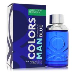 Colors De Benetton Blue Eau De Toilette Spray By Benetton by Benetton fragrance bottle