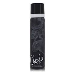 Charlie Black Body Fragrance Spray By Revlon by Revlon fragrance bottle