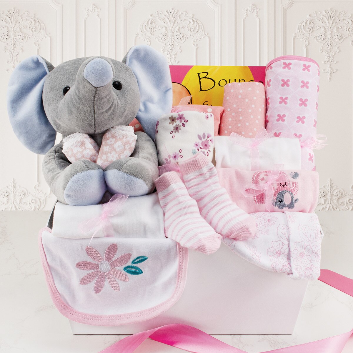 Dream Girl: Baby Girl Gift Basket by GreatArrivals