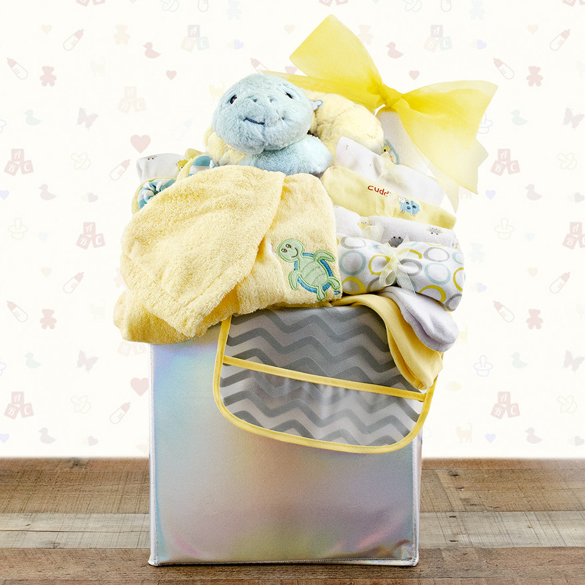 Baby's First Wardrobe: New Baby Gift Basket - GreatArrivals