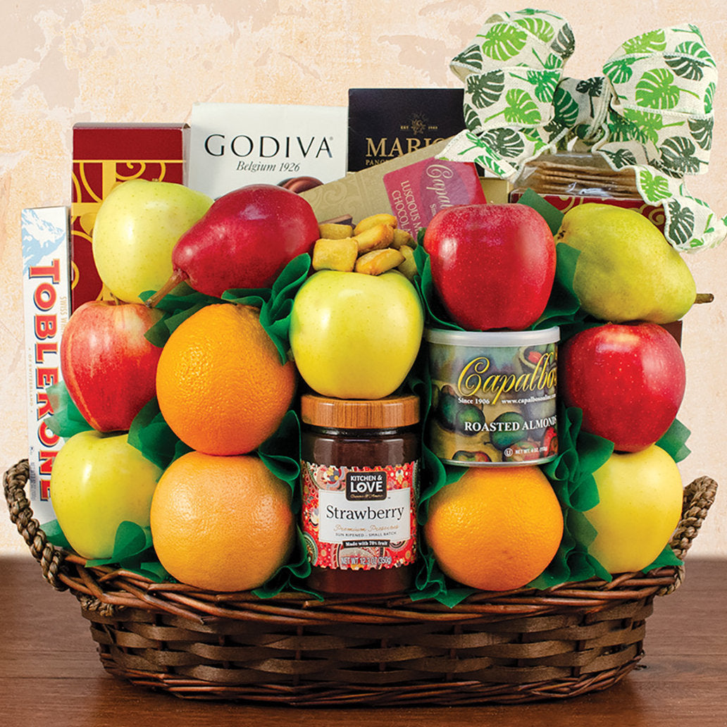 Signature Gourmet: Kosher Fruit Gift Basket - GreatArrivals