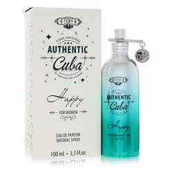 Cuba Authentic Happy Eau De Parfum Spray By Fragluxe by Fragluxe fragrance bottle