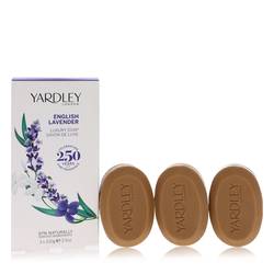 English Lavender 3 x 3.5 oz Soap By Yardley London - 3 x 3.5 oz Soap - Yardley London