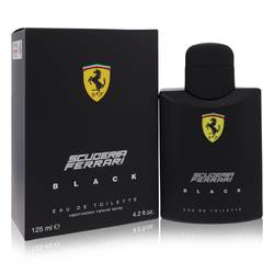 Ferrari Scuderia Black Eau De Toilette Spray By Ferrari - Eau De Toilette Spray - Ferrari