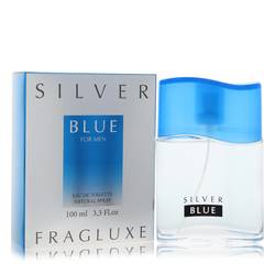Fragluxe Silver Blue Eau De Toilette Spray By Fragluxe by Fragluxe fragrance bottle