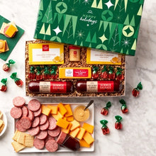 Yuletide Delights: Meat & Cheese Holiday Box - GreatArrivals