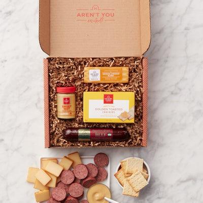 Signature Sampler: Gourmet Meat & Cheese Box - GreatArrivals