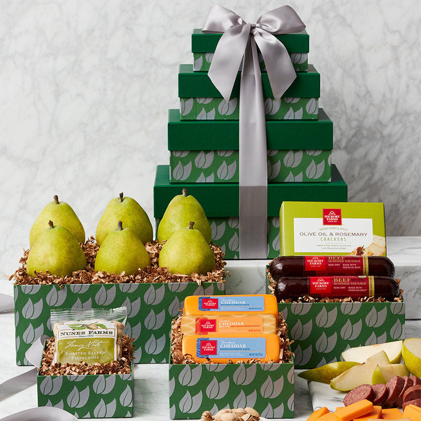 Fancy & Fresh: Gourmet Fruit & Snacks Tower - GreatArrivals