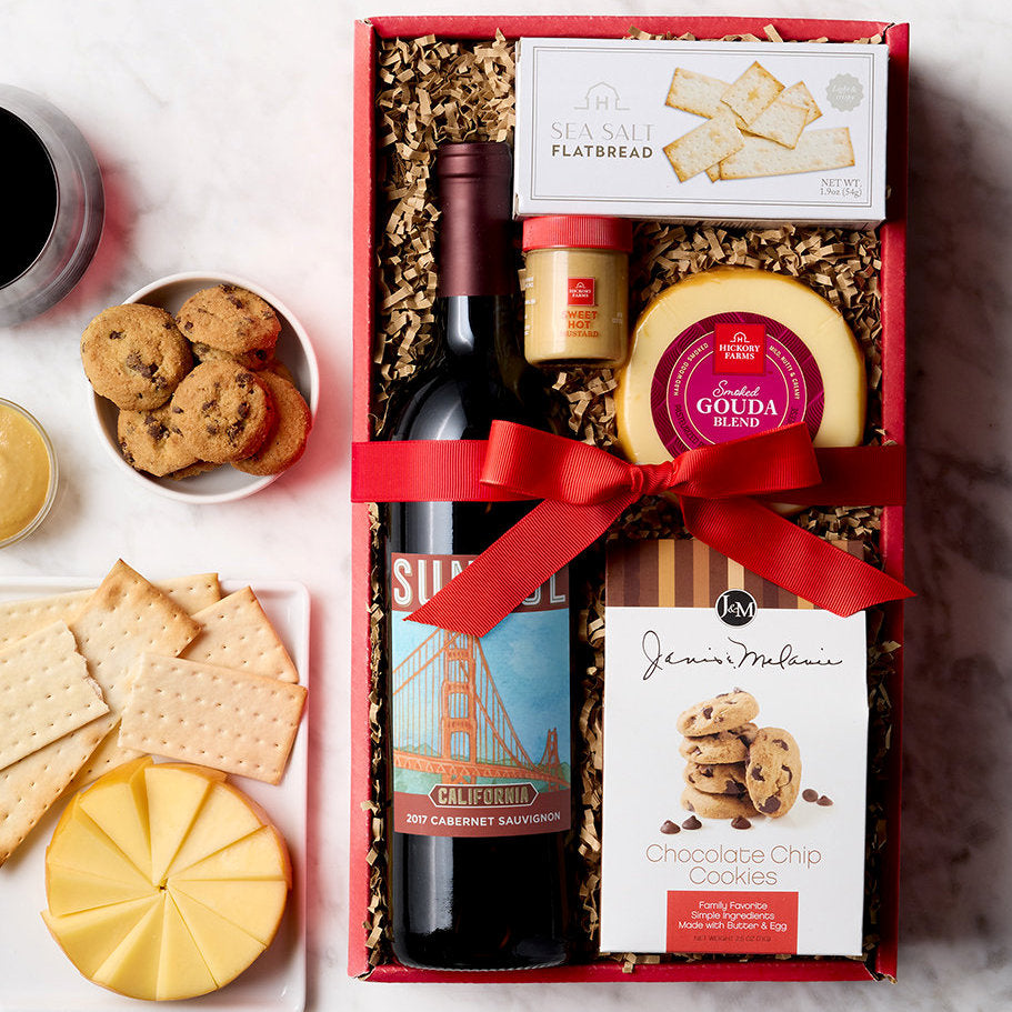 California Countryside: Red Wine Gift Box - GreatArrivals