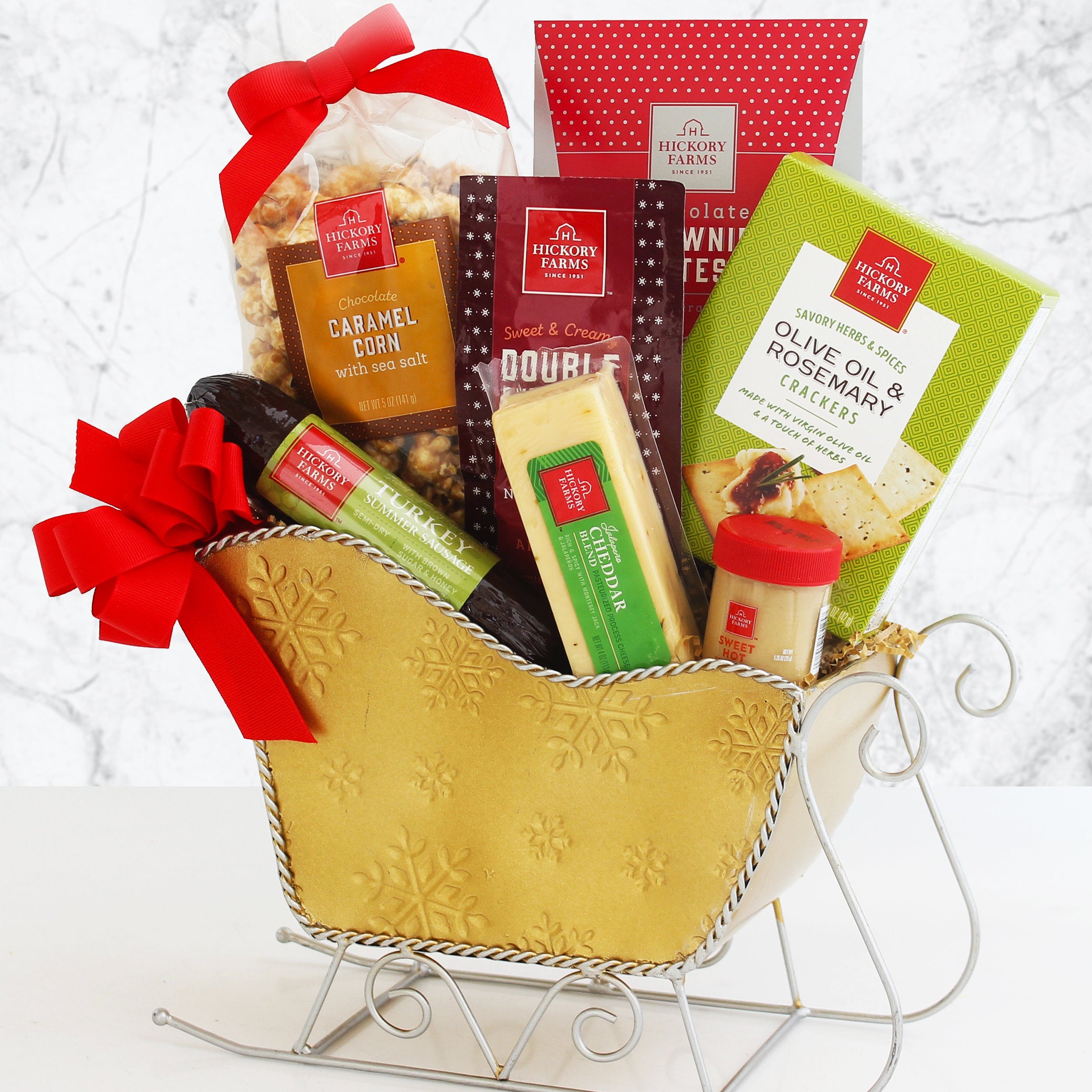 Sleigh Bells Ring: Holiday Gift Basket - GreatArrivals
