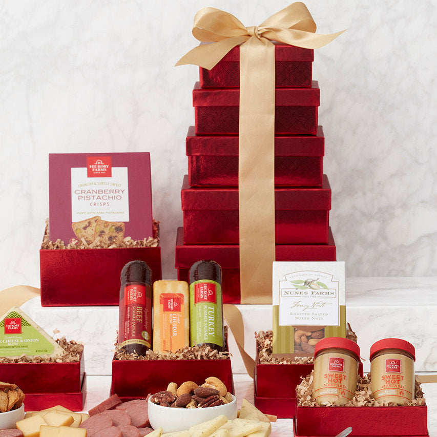 Modern Tastings: Savory Gift Tower - GreatArrivals