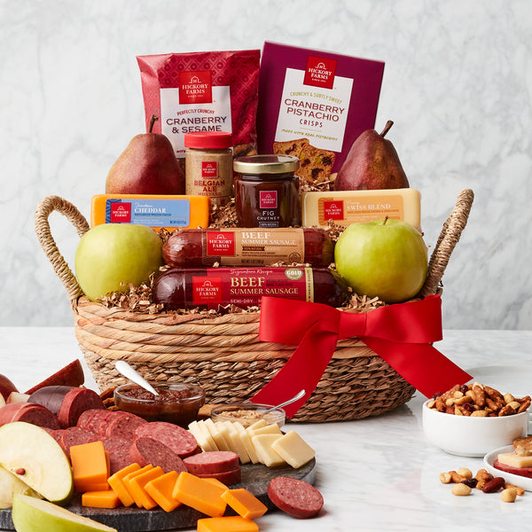Fruitful Greetings: Fruit Gift Basket - GreatArrivals